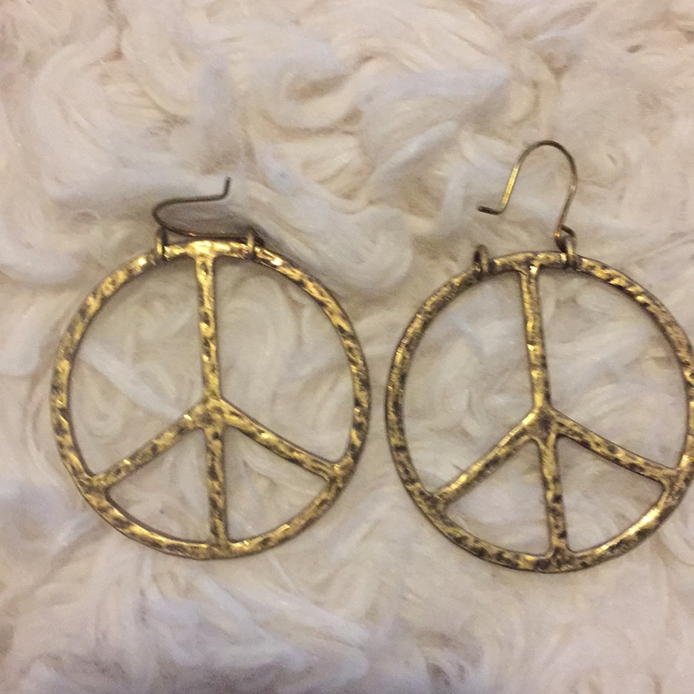Peace earrrings